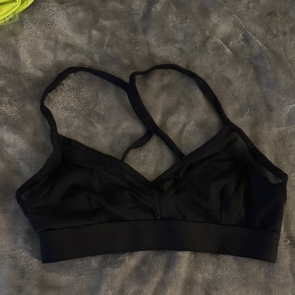 Women's Black Sports Bra